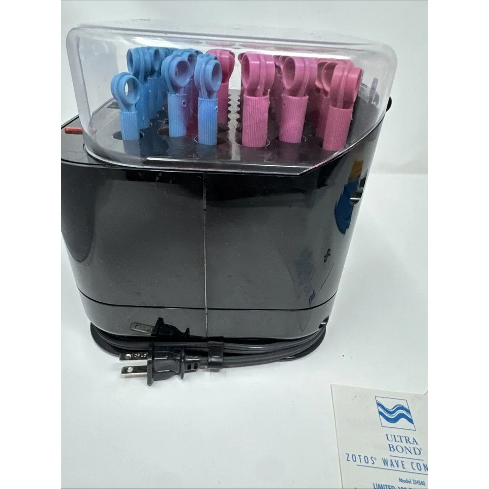 Zotos Ultra Bend Wave Conductors  Electric Bendy Curlers 40 Pc Set + 20 Tested